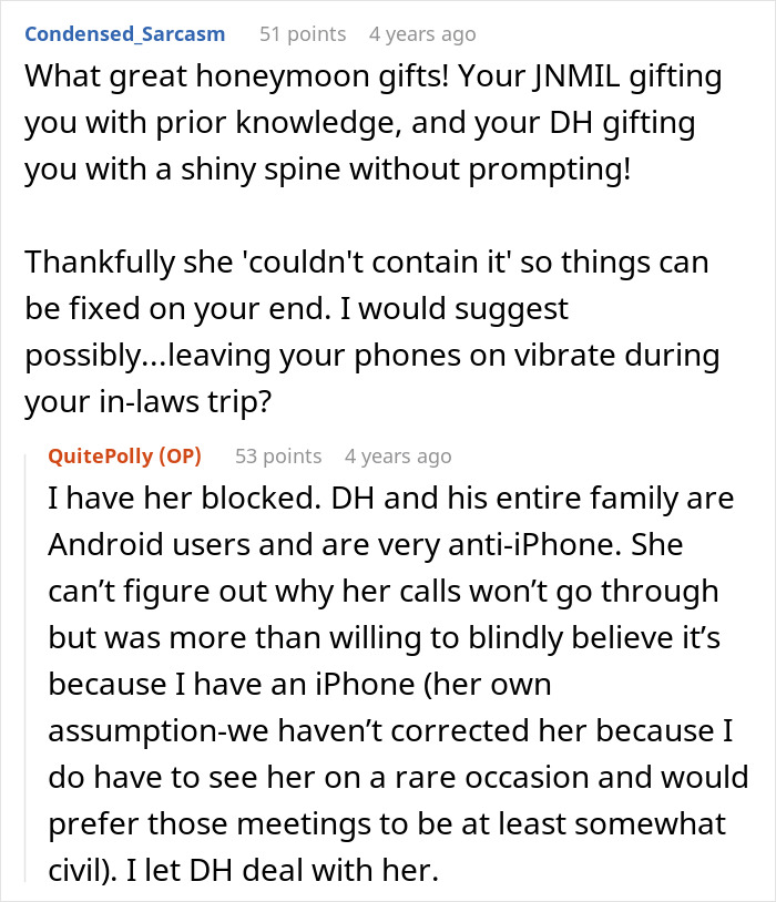 In-Laws Decide To Crash Couple’s Honeymoon: “It’s Going To Be So Fun. Finally A Family Vacation!” In-Laws Decide To Crash Couple’s Honeymoon: “It’s Going To Be So Fun. Finally A Family Vacation!”