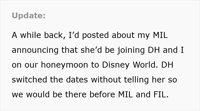 In-Laws Decide To Crash Couple’s Honeymoon: “It’s Going To Be So Fun. Finally A Family Vacation!” In-Laws Decide To Crash Couple’s Honeymoon: “It’s Going To Be So Fun. Finally A Family Vacation!”