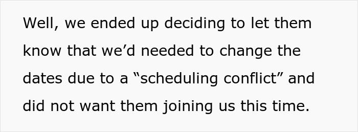 In-Laws Decide To Crash Couple’s Honeymoon: “It’s Going To Be So Fun. Finally A Family Vacation!” In-Laws Decide To Crash Couple’s Honeymoon: “It’s Going To Be So Fun. Finally A Family Vacation!”