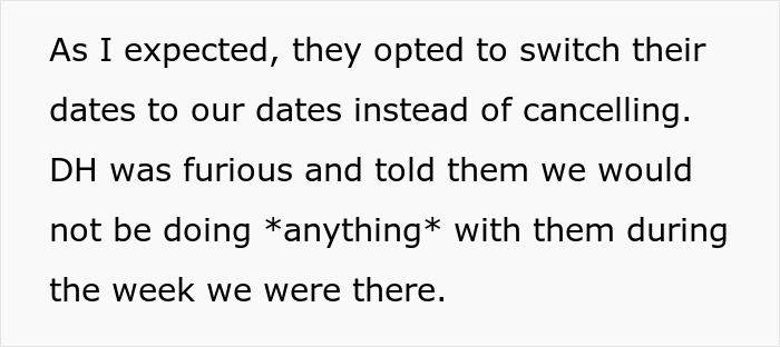 In-Laws Decide To Crash Couple’s Honeymoon: “It’s Going To Be So Fun. Finally A Family Vacation!” In-Laws Decide To Crash Couple’s Honeymoon: “It’s Going To Be So Fun. Finally A Family Vacation!”