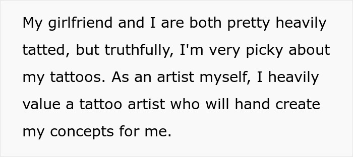 “Ultimate Narcissist”: Woman Gives $100 Off A Tattoo Made By Her As Gift, Mad As SIL Won’t Use It “Ultimate Narcissist”: Woman Gives $100 Off A Tattoo Made By Her As Gift, Mad As SIL Won’t Use It