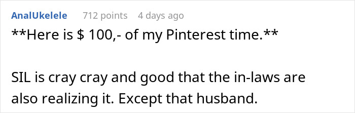 “Ultimate Narcissist”: Woman Gives $100 Off A Tattoo Made By Her As Gift, Mad As SIL Won’t Use It “Ultimate Narcissist”: Woman Gives $100 Off A Tattoo Made By Her As Gift, Mad As SIL Won’t Use It