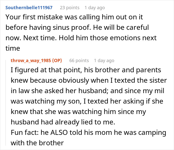 Husband Tells Wife He’s Going On Camping Trip With Bro, She Later Finds Out His Bro Was Home