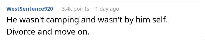 Husband Tells Wife He’s Going On Camping Trip With Bro, She Later Finds Out His Bro Was Home