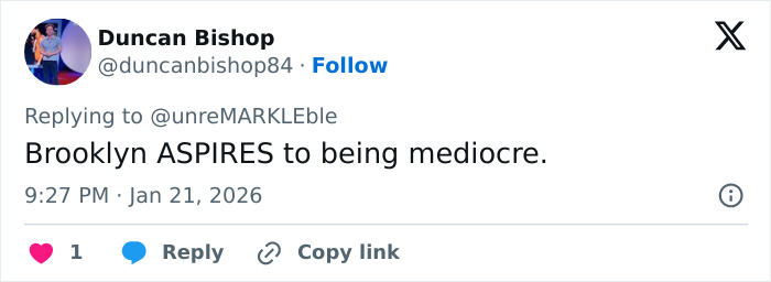 “Self-Proclaimed Chef” Brooklyn Beckham’s “Laughable” Breakfast Video Brutally Roasted Amid Family Feud “Self-Proclaimed Chef” Brooklyn Beckham’s “Laughable” Breakfast Video Brutally Roasted Amid Family Feud