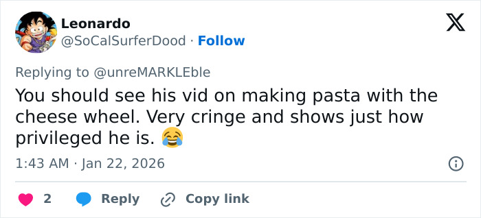 “Self-Proclaimed Chef” Brooklyn Beckham’s “Laughable” Breakfast Video Brutally Roasted Amid Family Feud “Self-Proclaimed Chef” Brooklyn Beckham’s “Laughable” Breakfast Video Brutally Roasted Amid Family Feud