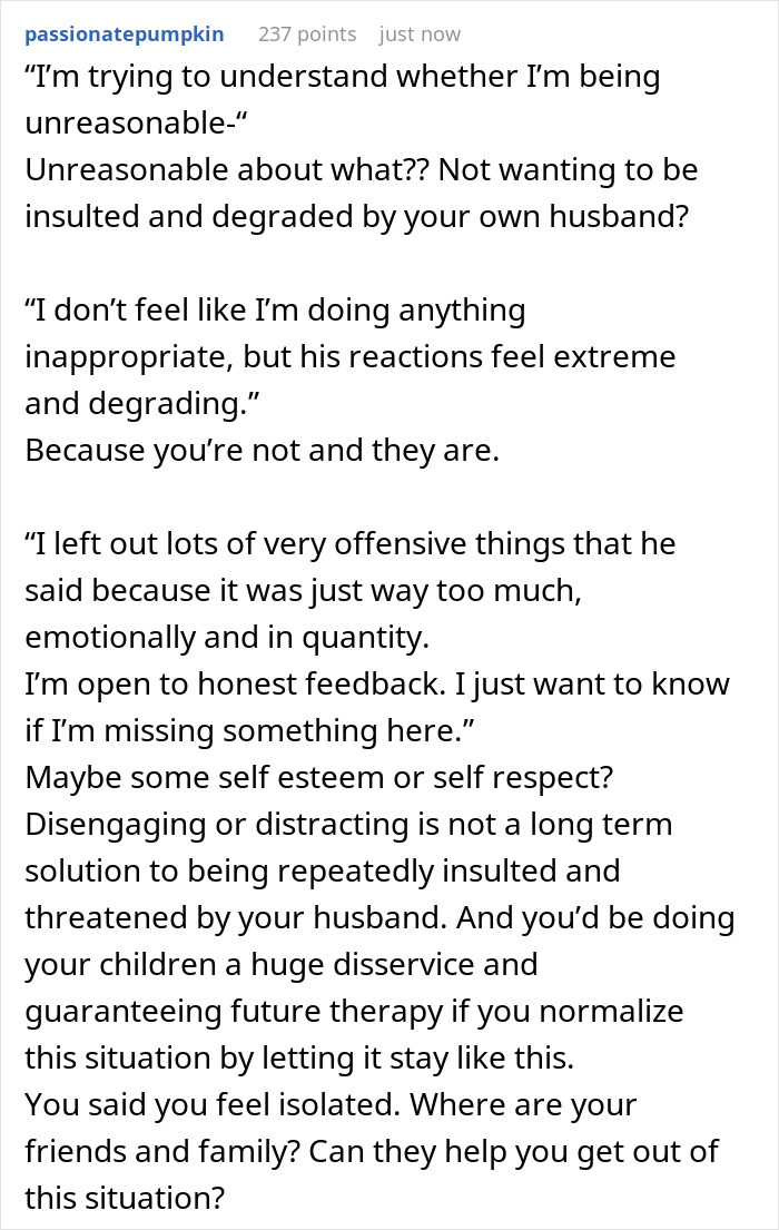 Toxic Guy Thinks Wife’s Autonomy Is “Disrespectful”, Acts Crazy When She Does Things For Herself
