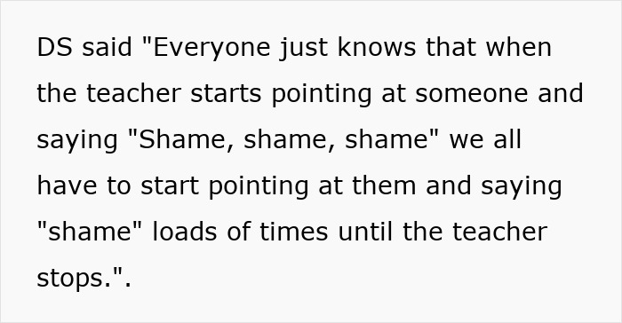 Unhinged Teacher Pushes Group Shaming In Class, Mom Horrified After Son Confesses He Takes Part Too Unhinged Teacher Pushes Group Shaming In Class, Mom Horrified After Son Confesses He Takes Part Too