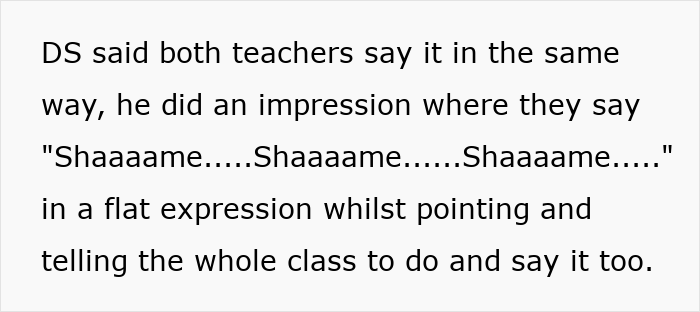 Unhinged Teacher Pushes Group Shaming In Class, Mom Horrified After Son Confesses He Takes Part Too Unhinged Teacher Pushes Group Shaming In Class, Mom Horrified After Son Confesses He Takes Part Too