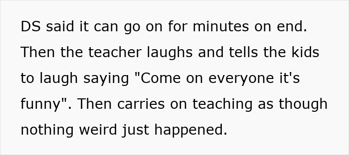 Unhinged Teacher Pushes Group Shaming In Class, Mom Horrified After Son Confesses He Takes Part Too Unhinged Teacher Pushes Group Shaming In Class, Mom Horrified After Son Confesses He Takes Part Too