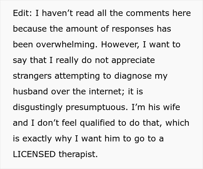 Guy Demands Paternity Test For 3YO Son, Doesn’t Take It Well When Wife Suggest Therapy Instead