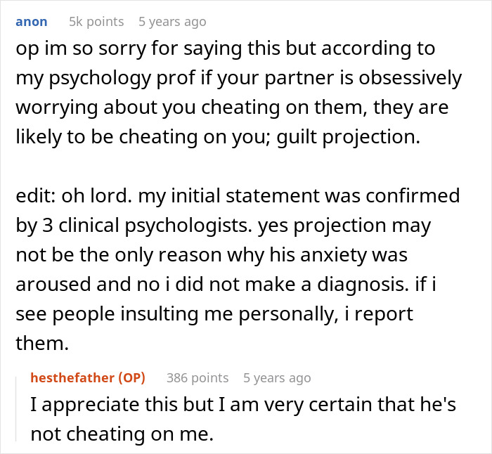 Guy Demands Paternity Test For 3YO Son, Doesn’t Take It Well When Wife Suggest Therapy Instead