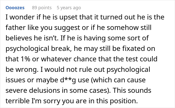 Guy Demands Paternity Test For 3YO Son, Doesn’t Take It Well When Wife Suggest Therapy Instead