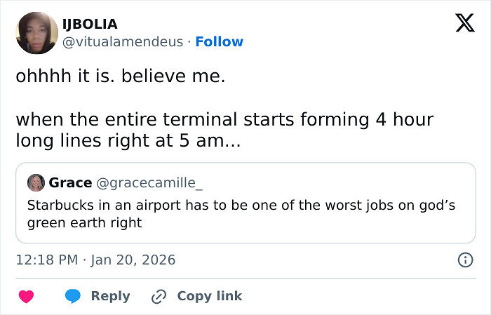 Airport Baristas Share Why They Have One Of The Worst Jobs Ever Airport Baristas Share Why They Have One Of The Worst Jobs Ever