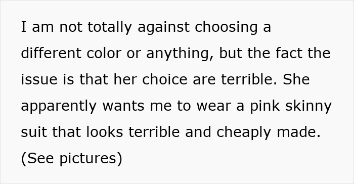 MIL Pays For Wedding, Demands To Control What Everyone Wears: “I Do Not Want To Get Married” MIL Pays For Wedding, Demands To Control What Everyone Wears: “I Do Not Want To Get Married”