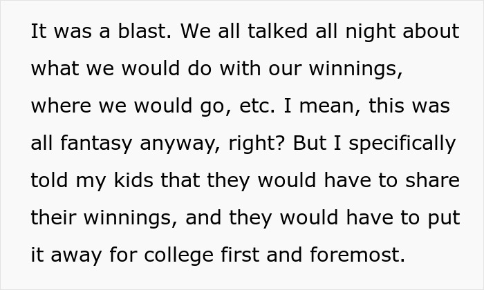 “AITA For Spending My Son’s Lottery Winnings?”: Dad’s Story Splits The Internet “AITA For Spending My Son’s Lottery Winnings?”: Dad’s Story Splits The Internet