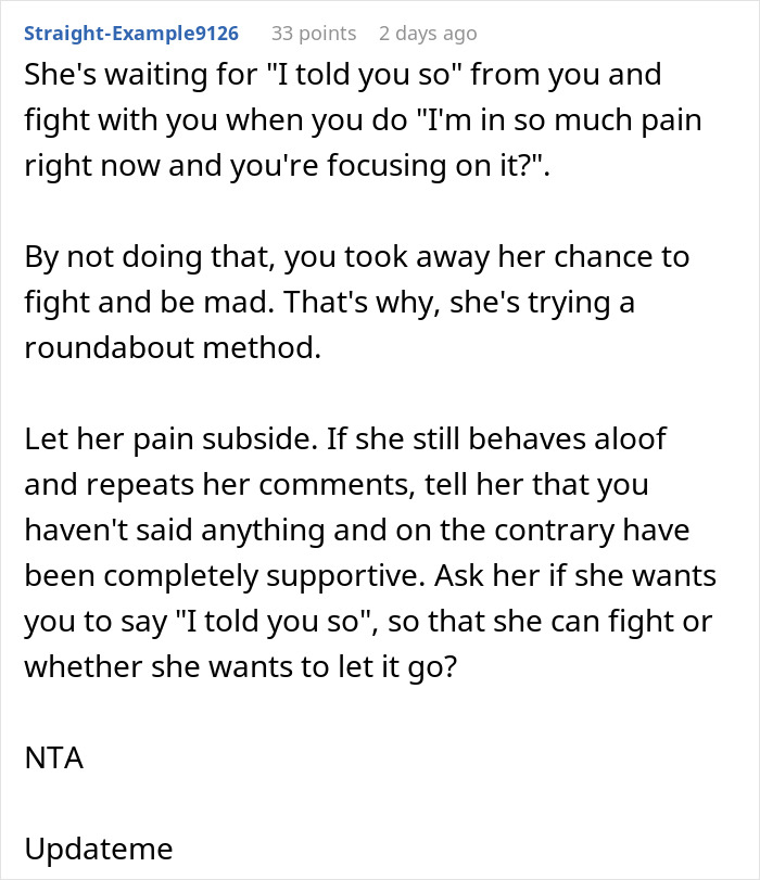 Husband Tells Wife She Shouldn’t Use Dangerous Gift From Her Mom, She Doesn’t Listen