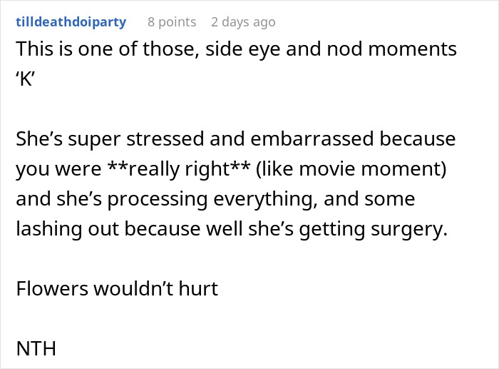 Husband Tells Wife She Shouldn’t Use Dangerous Gift From Her Mom, She Doesn’t Listen