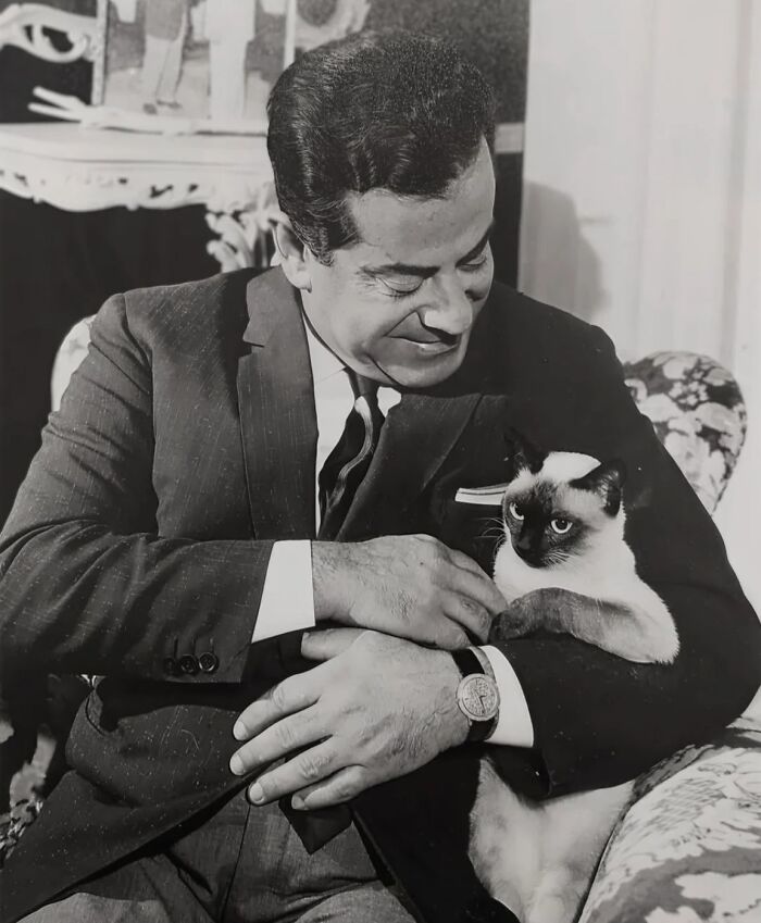 44 Vintage Photos Showing Famous People And Ordinary Folks Equally Obsessed With Cats (New Pics) 44 Vintage Photos Showing Famous People And Ordinary Folks Equally Obsessed With Cats (New Pics)
