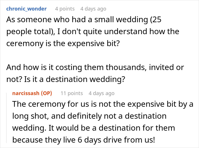 Estranged Relatives Demand Access To Wedding They Were Never Invited To: “No Is A Full Sentence”