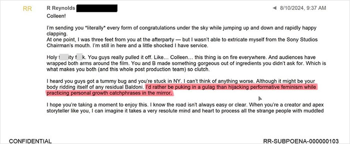 Ryan Reynolds’ “Manipulative” Email To ‘It Ends With US’ Author Colleen Hoover Leaks Ryan Reynolds’ “Manipulative” Email To ‘It Ends With US’ Author Colleen Hoover Leaks