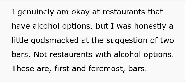 Recovering Alcoholic Nopes Out Of Second Date, Surprised The Guy Planned It Entirely Around Bars