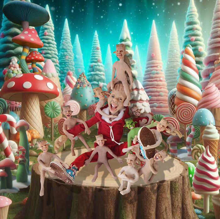 I Made A Special Elf For My Daughters To Celebrate Who They Are, Differences And All