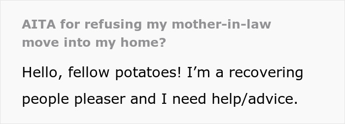 Wife Is Done With Hubs&rsquo; Relatives Living With Them, He Throws A Fit As She Won&rsquo;t House His Mommy