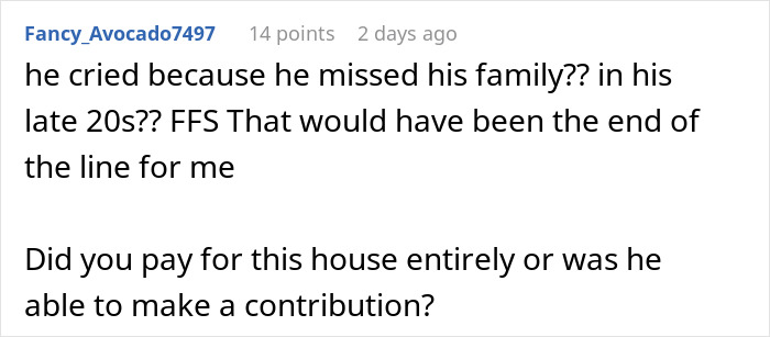 Wife Is Done With Hubs&rsquo; Relatives Living With Them, He Throws A Fit As She Won&rsquo;t House His Mommy