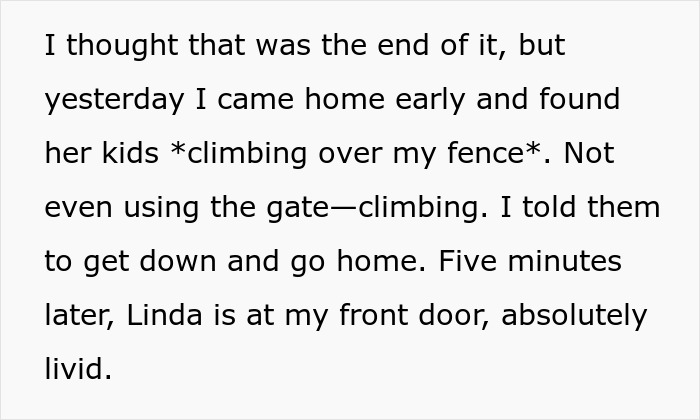Neighbor Labeled A “Child-Hating Hermit” As She Won’t Allow Karen’s Kids To Pass Through Her Yard Neighbor Labeled A “Child-Hating Hermit” As She Won’t Allow Karen’s Kids To Pass Through Her Yard