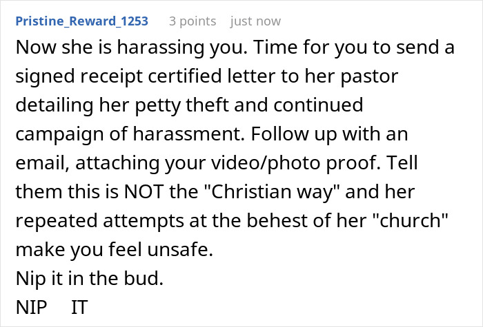 Neighbor Replaces Person’s Newspaper With Pamphlets, Tells Cops She’s “Ministering To A Lost Soul”