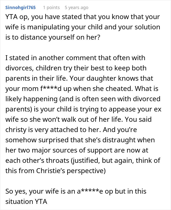 Dad Feels Guilty For Distancing Himself From Daughter Amidst Messy Divorce, Discovers The Heartbreaking Truth