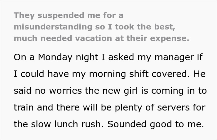 Boss Suspends Waiter To Teach Him A Lesson, Then Begs Him To Come Back: &ldquo;I Had Not Learned My Lesson Yet&rdquo;