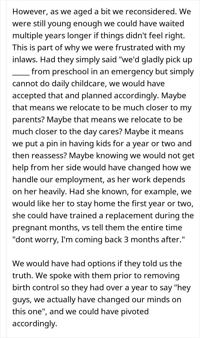 In‑Laws Refused To Help With Childcare, Now Want To Move In: “Hell Would Freeze Before You Live Here” In‑Laws Refused To Help With Childcare, Now Want To Move In: “Hell Would Freeze Before You Live Here”