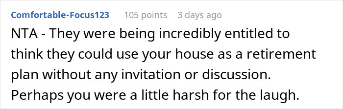 In‑Laws Refused To Help With Childcare, Now Want To Move In: “Hell Would Freeze Before You Live Here” In‑Laws Refused To Help With Childcare, Now Want To Move In: “Hell Would Freeze Before You Live Here”