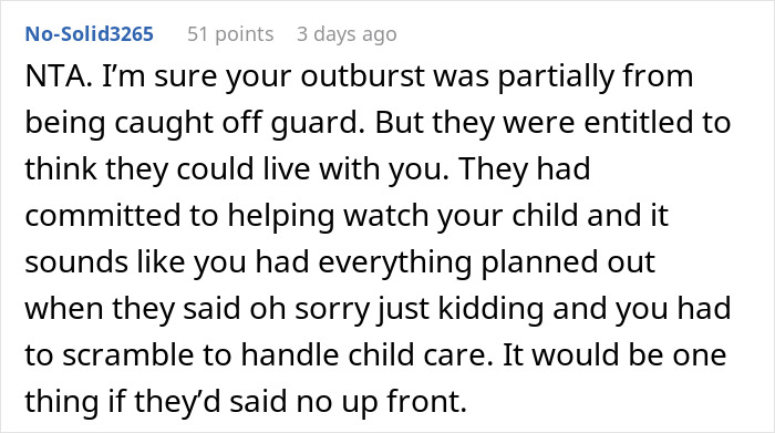In‑Laws Refused To Help With Childcare, Now Want To Move In: “Hell Would Freeze Before You Live Here” In‑Laws Refused To Help With Childcare, Now Want To Move In: “Hell Would Freeze Before You Live Here”