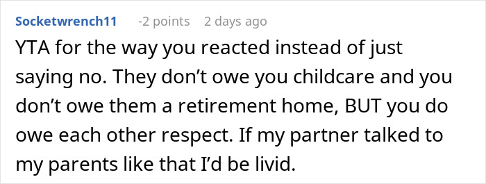 In‑Laws Refused To Help With Childcare, Now Want To Move In: “Hell Would Freeze Before You Live Here” In‑Laws Refused To Help With Childcare, Now Want To Move In: “Hell Would Freeze Before You Live Here”