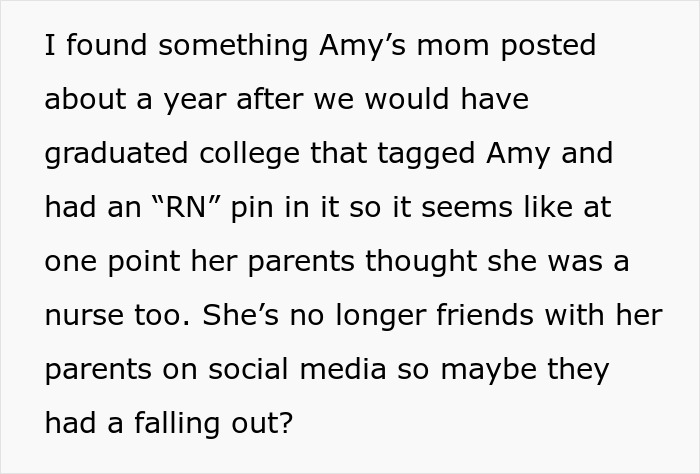 Woman Decides To Lie About Her Career For 10 Years, Makes Up Wild Stories To Go With It Woman Decides To Lie About Her Career For 10 Years, Makes Up Wild Stories To Go With It