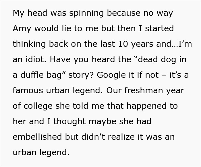 Woman Decides To Lie About Her Career For 10 Years, Makes Up Wild Stories To Go With It Woman Decides To Lie About Her Career For 10 Years, Makes Up Wild Stories To Go With It