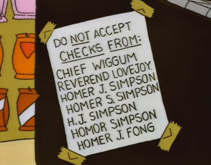 68 Times The Simpsons Featured The Best Signs