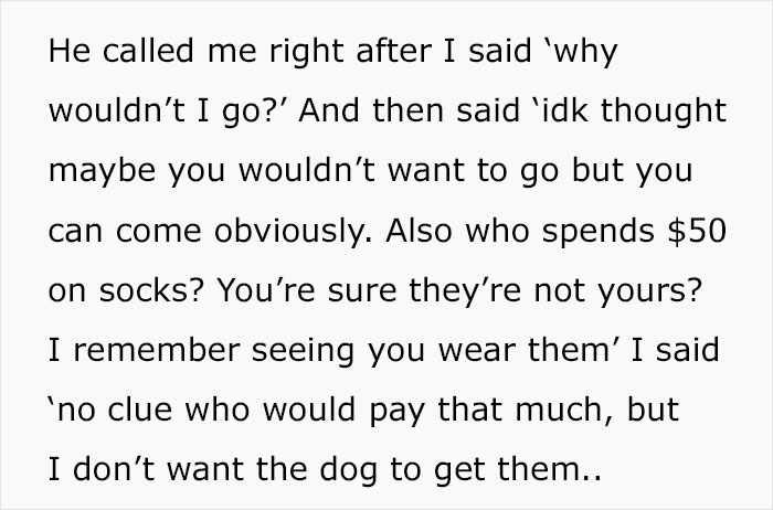 Man Tries To Convince GF He Didn’t Cheat While Fancy Designer Socks In Their Home Say Otherwise Man Tries To Convince GF He Didn’t Cheat While Fancy Designer Socks In Their Home Say Otherwise