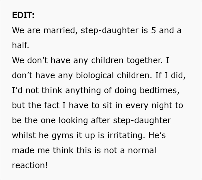Woman Feels Treated Like An Unpaid Nanny After Partner Leaves Child To Go To The Gym Woman Feels Treated Like An Unpaid Nanny After Partner Leaves Child To Go To The Gym