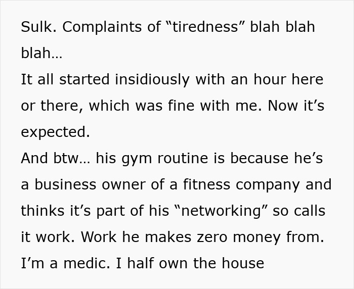Woman Feels Treated Like An Unpaid Nanny After Partner Leaves Child To Go To The Gym Woman Feels Treated Like An Unpaid Nanny After Partner Leaves Child To Go To The Gym