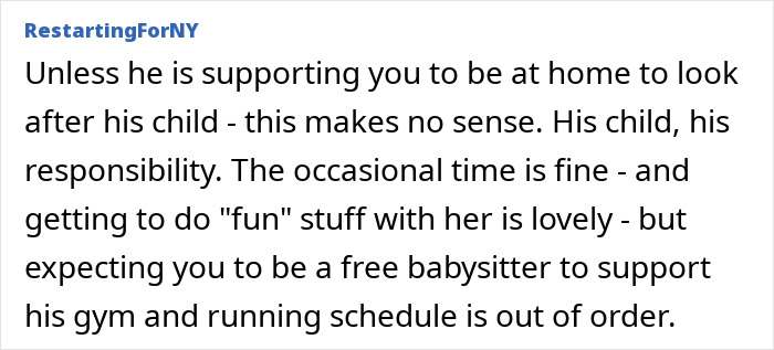 Woman Feels Treated Like An Unpaid Nanny After Partner Leaves Child To Go To The Gym Woman Feels Treated Like An Unpaid Nanny After Partner Leaves Child To Go To The Gym