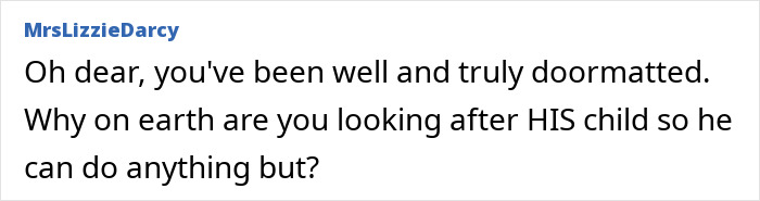 Woman Feels Treated Like An Unpaid Nanny After Partner Leaves Child To Go To The Gym Woman Feels Treated Like An Unpaid Nanny After Partner Leaves Child To Go To The Gym