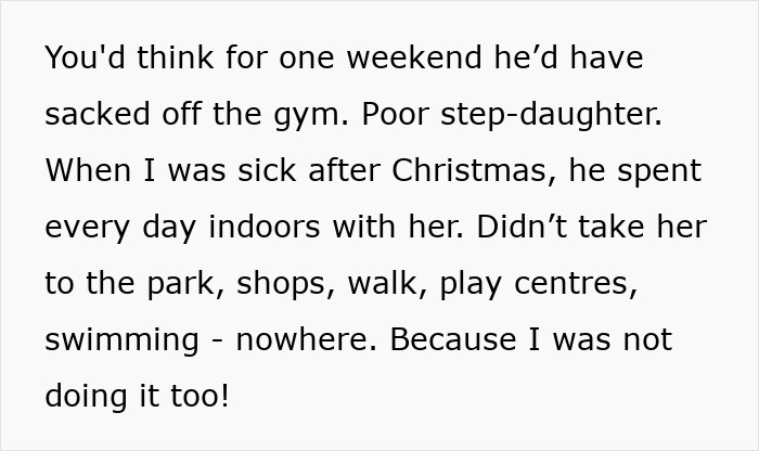 Woman Feels Treated Like An Unpaid Nanny After Partner Leaves Child To Go To The Gym Woman Feels Treated Like An Unpaid Nanny After Partner Leaves Child To Go To The Gym