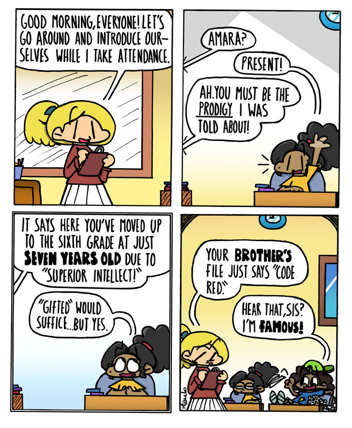 These Comics Show What Happens When Your Co-Workers Are Also Your Family (18 Pics)