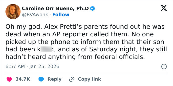 &ldquo;The Government Doesn&rsquo;t Care About Us&rdquo;: Alex Pretti&rsquo;s Parents Learned His Fate From A Reporter