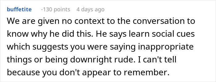 “He Will Use Past Against Me”: Husband Gets Mad At Wife’s Reaction To His Weird Behavior At Dinner “He Will Use Past Against Me”: Husband Gets Mad At Wife’s Reaction To His Weird Behavior At Dinner