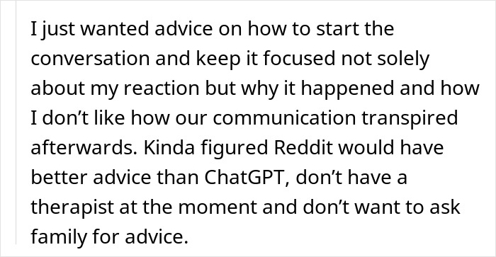 “He Will Use Past Against Me”: Husband Gets Mad At Wife’s Reaction To His Weird Behavior At Dinner “He Will Use Past Against Me”: Husband Gets Mad At Wife’s Reaction To His Weird Behavior At Dinner
